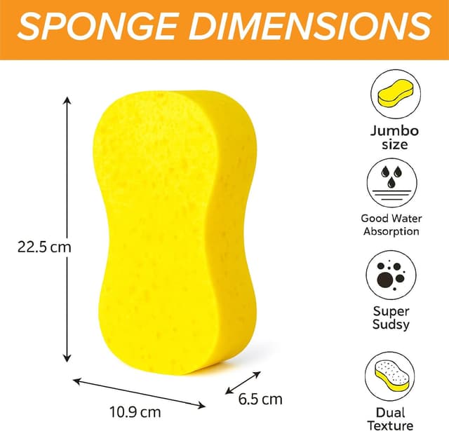 Thumbnail 1 de Car Sponges Pack of 2 Large