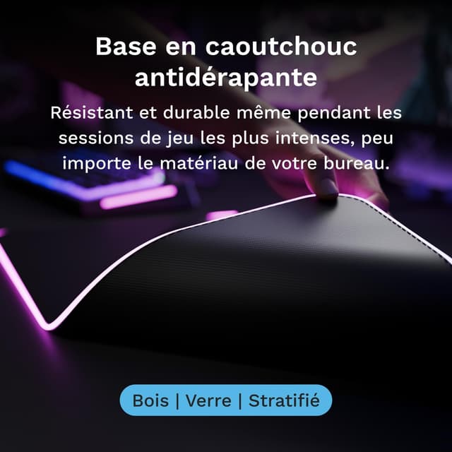 Thumbnail 5 de Glorious Gaming GMP 2 GLED 915×460 tapis de souris
