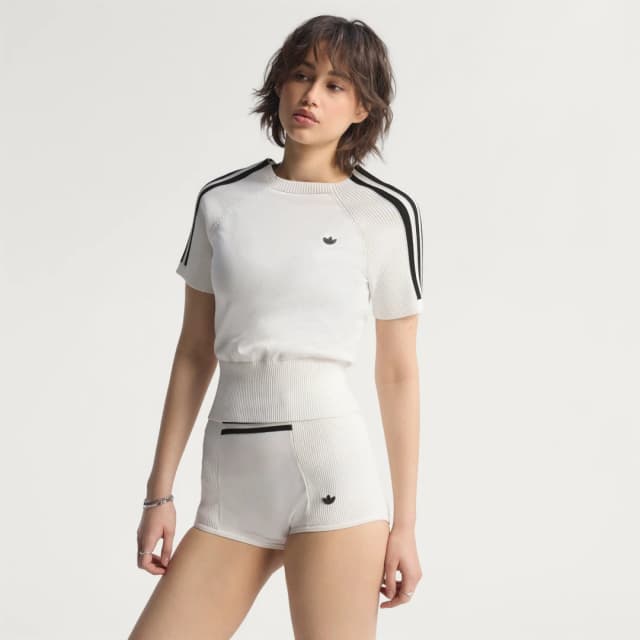 Detalle de Adidas Camiseta Sock Cali en blanco