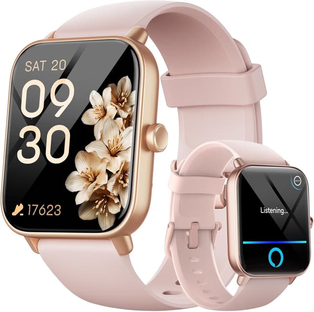 Detalle de aeac 1.8 inch Alexa smartwatch for women