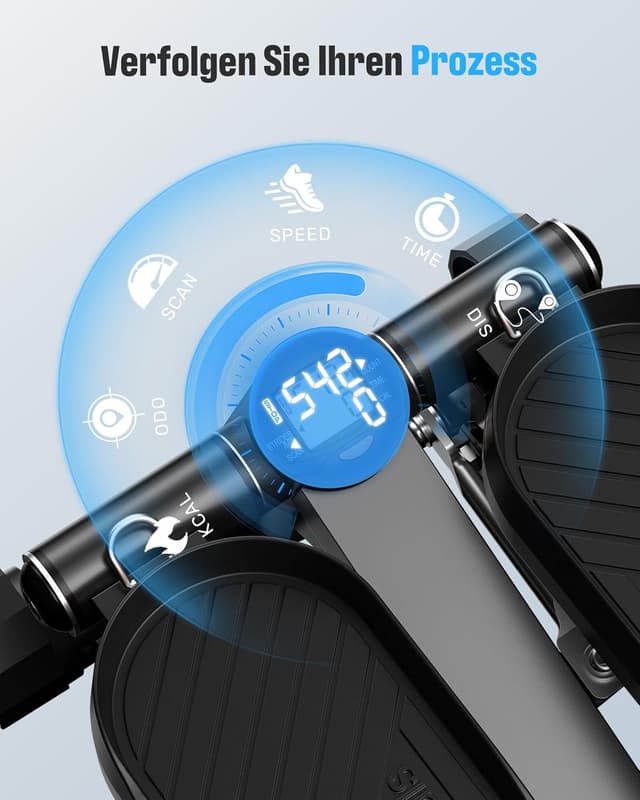 Thumbnail 5 de Sportsroyals Stepper für Zuhause mit Widerstandsbändern 🏋