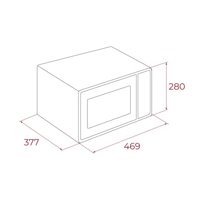 Detalle 2 de Teka MWE FS25 G microondas 25 L