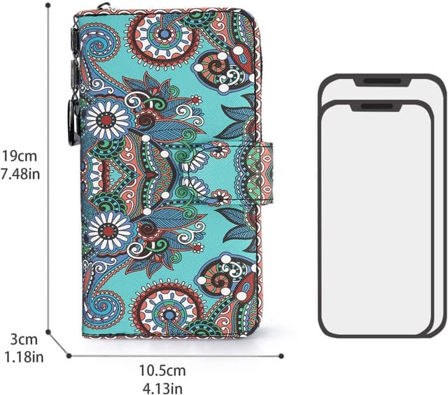 Detalle 2 de MoFut portefeuille femme, mini porte-monnaie