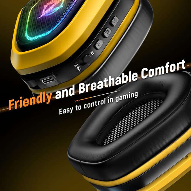 Detalle de Ozeino Ozeino Wireless Gaming Headset 40h