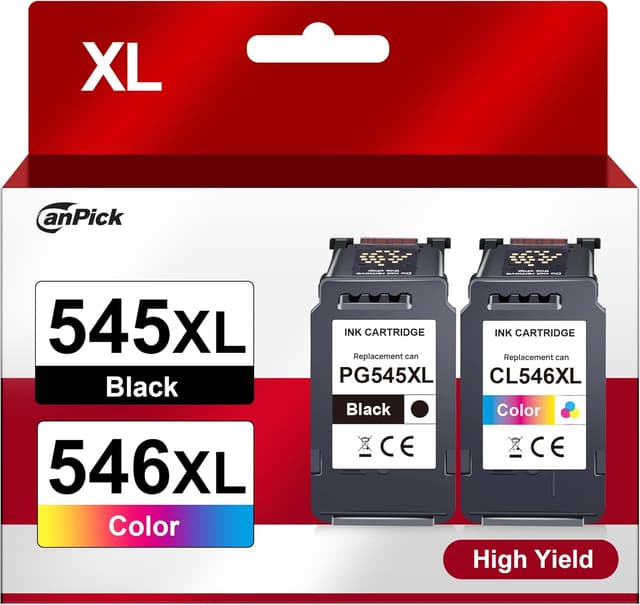 Detalle de CanPick PG-545XL CL-546XL Multipack für Canon