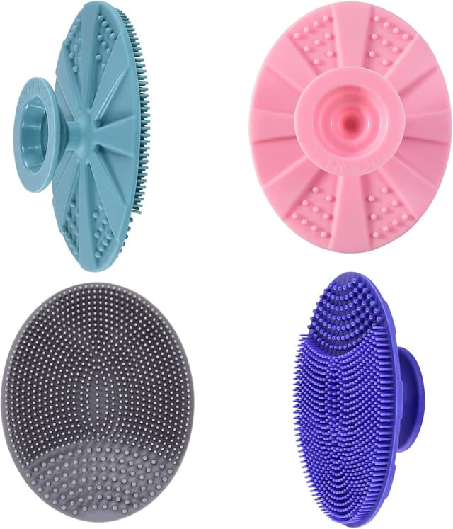 Thumbnail 6 de INNERNEED Silicone Face Cleansing Scrubber (Pack of 4) for Blackheads, Exfoliating & Massage