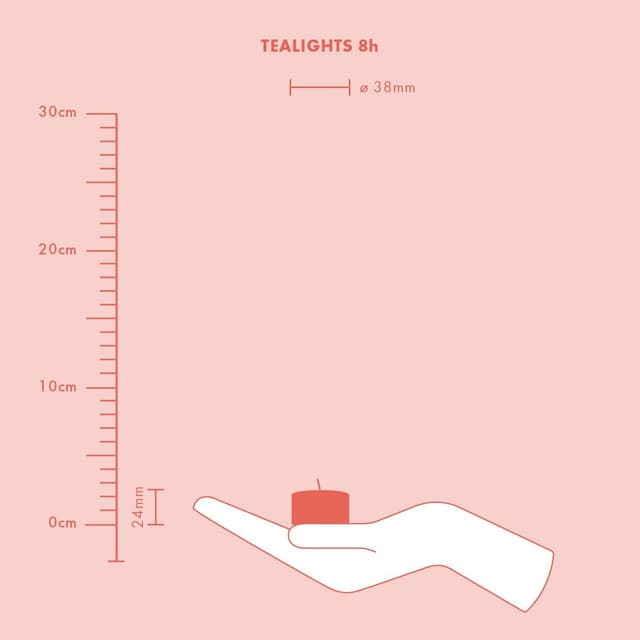 Thumbnail 5 de Bolsius Großpackung Teelichter 90 Stk. – 8 Std. Brenndauer 🕯