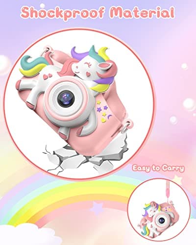 Detalle 1 de Gofunly Cámara Fotos Infantil 1080P