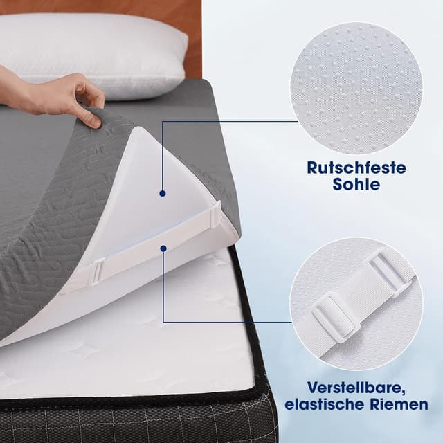 Detalle de DOPEDIO Gel Memory Foam Topper 7,5 cm