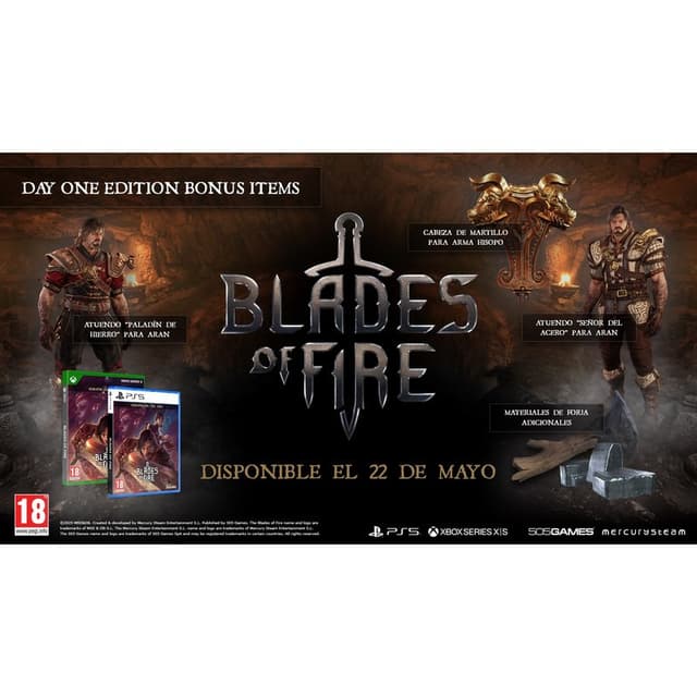 Detalle 2 de Blades of Fire Day One Edition PS5