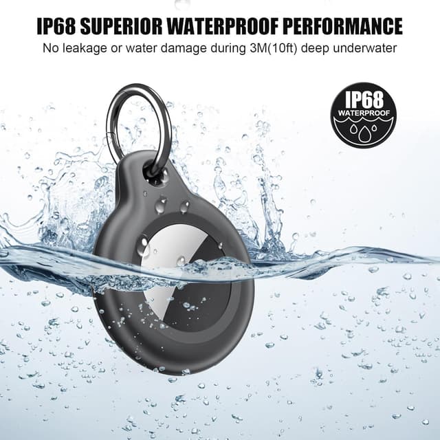 Thumbnail 1 de SUPFINE Waterproof Airtag Holder 2-pack