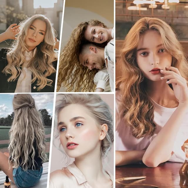 Thumbnail 5 de janelove 5‑in‑1 Curling Wand Set 10–32mm for All Hair Types 💇♀