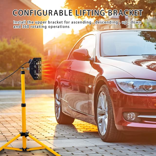 Thumbnail 6 de DATOUBOSS lampada a infrarossi 2000W per polimerizzazione e asciugatura della vernice auto con staffa telescopica