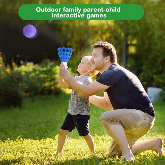 Thumbnail 6 de Lbsel Niños Juego de Lanzamiento con 2 cestas y 10 pelotas 1,3