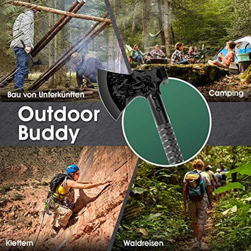 Thumbnail 4 de Japaknives 10 en 1 Hacha de Supervivencia para Camping 🪓