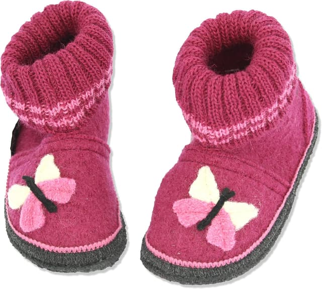 Detalle de Beck Mädchen Butterfly Hausschuh