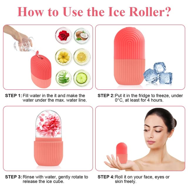 Thumbnail 5 de flintronic Ice Roller 2er Set Gesichts Eisroller