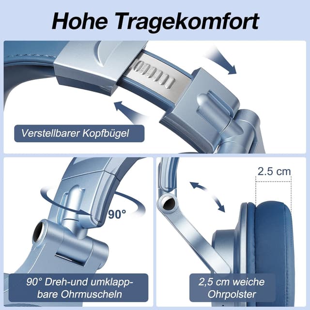 Thumbnail 5 de OneOdio A70 Fusion 72 Stunden