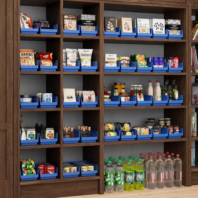 Detalle 2 de Akro-Mils 30130 shelf storage bins, 12-pack