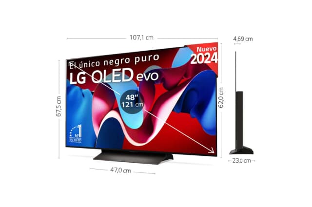 Detalle 2 de LG OLED48C44LA Smart TV 48 pulgadas 4K