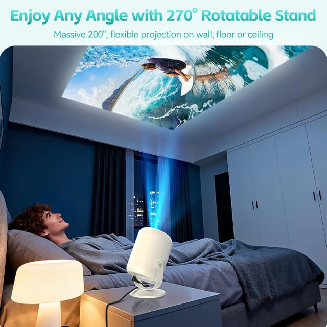 Detalle 2 de Nasin VF211WF Mini Beamer 1080P