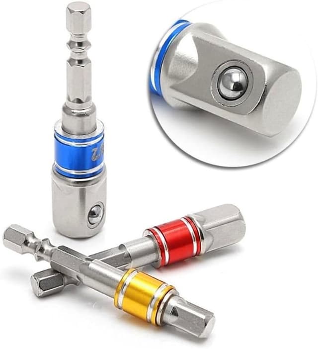 Thumbnail 5 de Newder Adaptateurs porte douilles 3 pièces 1/4 3/8 1/2