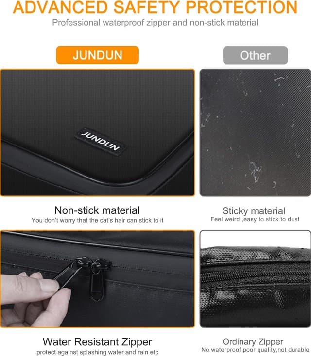 Thumbnail 3 de JUNDUN Fireproof Document Box