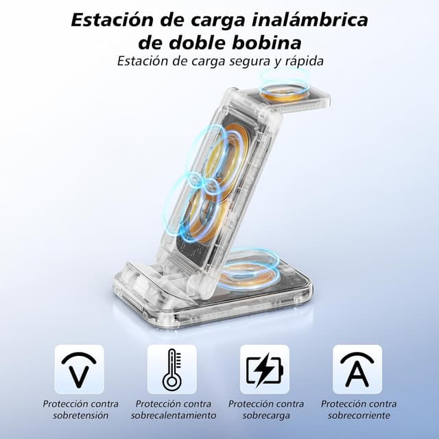 Thumbnail 4 de Cargador Samsung 3 en 1 Inalámbrico Rápido ⚡