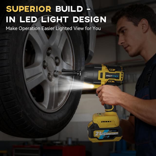 Thumbnail 5 de 900Ft-lbs Impact Wrench 1/2" Cordless