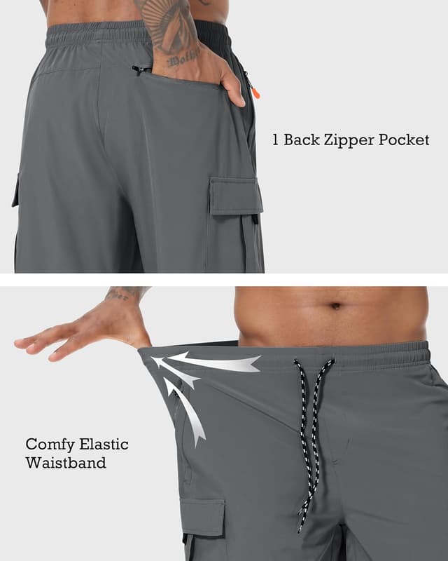 Thumbnail 5 de Men's Cargo Shorts Quick Dry Stretch Hiking