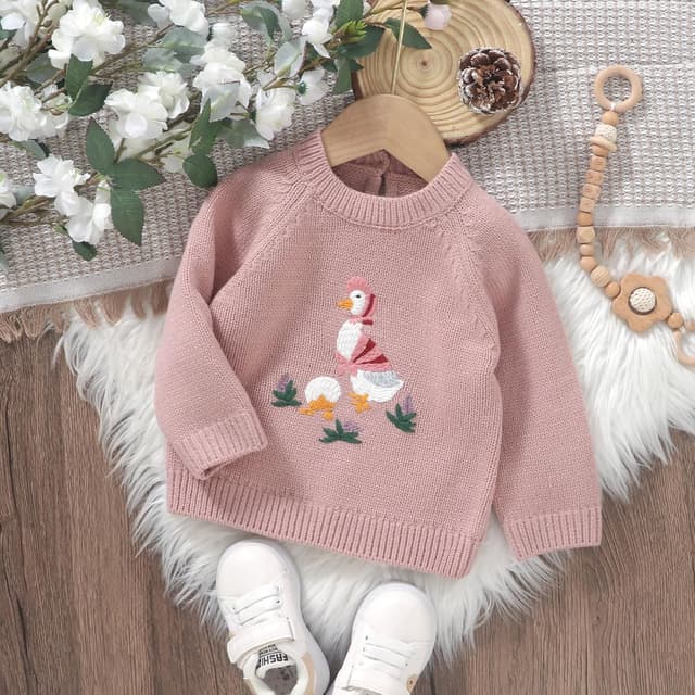 Detalle 1 de Neiwech Baby Goose Knit Sweater