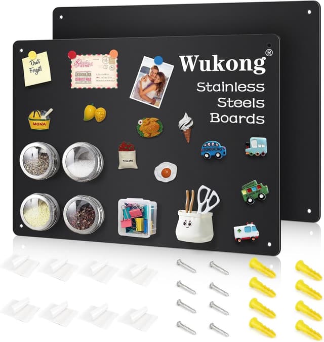 Thumbnail 6 de Wukong Lavagna Magnetica Nera 42 x 30 cm 📋