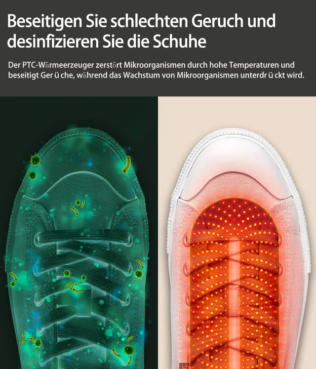 Detalle de Snowpea Schuhtrockner 55℃