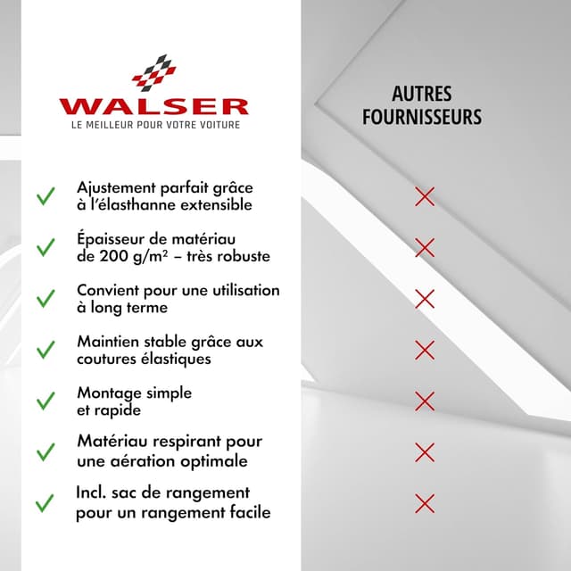 Thumbnail 6 de WALSER Premium Housse d’intérieur 6 Break Rouge