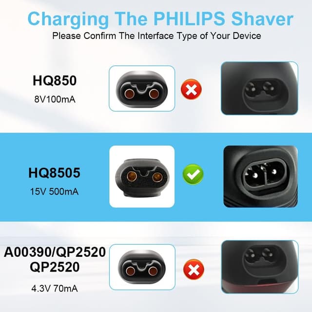 Thumbnail 2 de Vicloon Câble Chargeur USB 12V pour rasoir