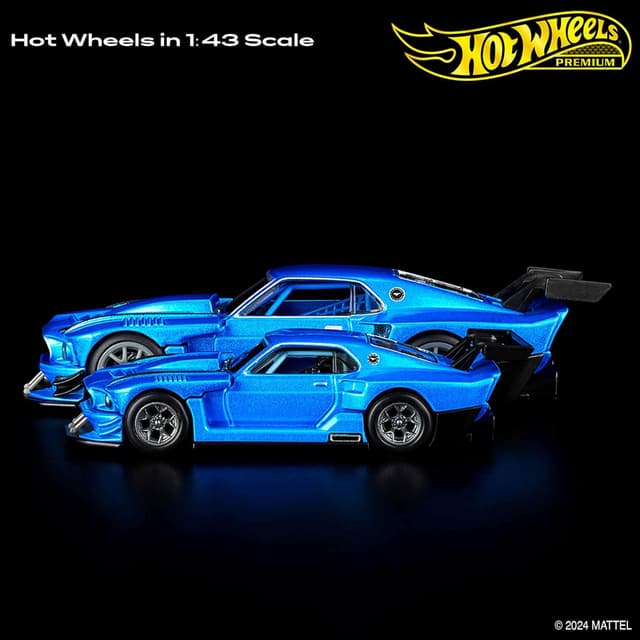Thumbnail 3 de Hot Wheels Premium Ford Mustang '69 1:43