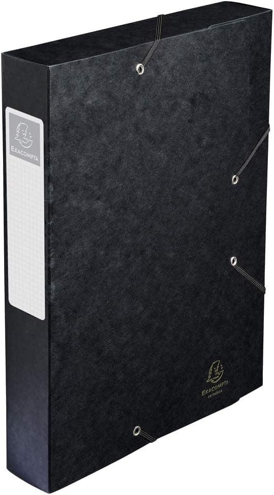 Thumbnail 2 de Exacompta Cartobox Caja de cartón 24x32 cm 10 uds negra