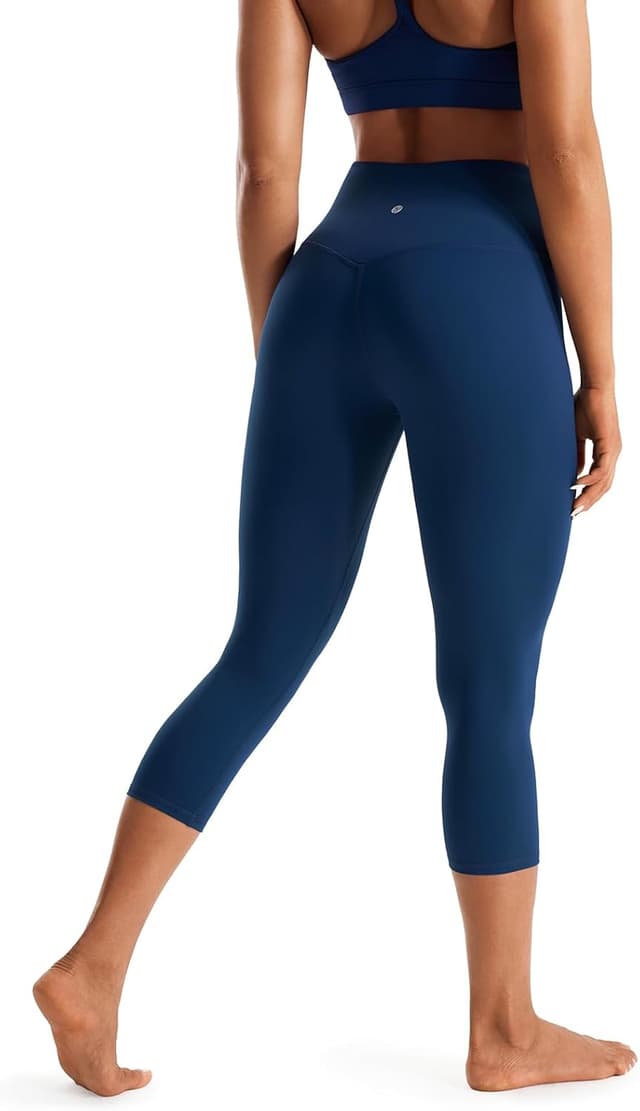 Detalle de PERSIT Women’s Gym Leggings with Tummy Control (High Waisted, Moisture-Wicking) – 25/28 Inches