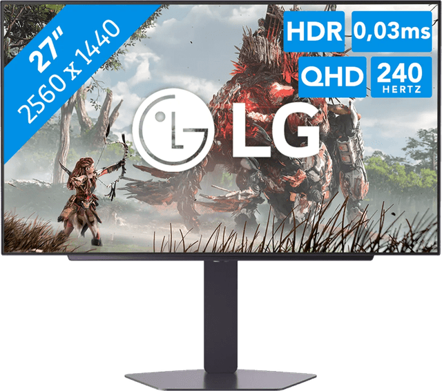 Detalle de LG UltraGear OLED 27GX704A-B Quad HD 27 Zoll Gaming-Monitor