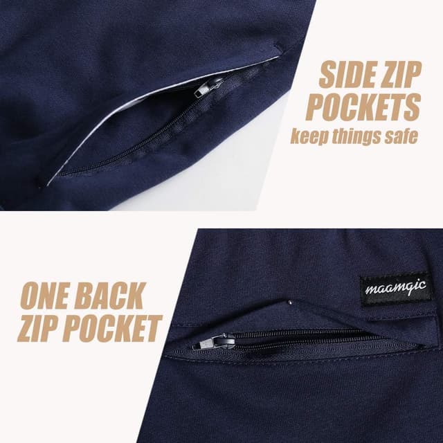 Detalle de Maamgic Men Gym Shorts 5/7-Inch