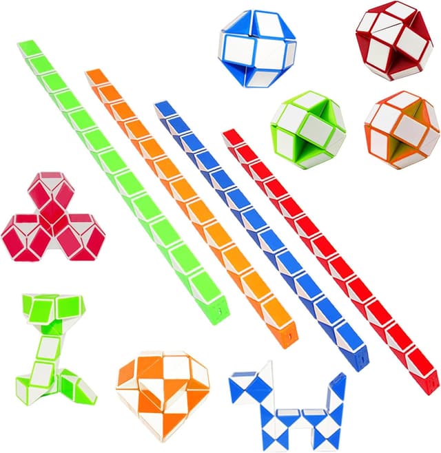 Imagen de EACHHAHA 12 Piezas Mini Serpiente Mágica 24 secciones en OfertitasTOP