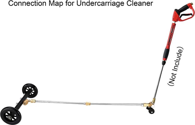 Thumbnail 1 de YUET 2-in-1 Pressure Washer 16" Surface Cleaner