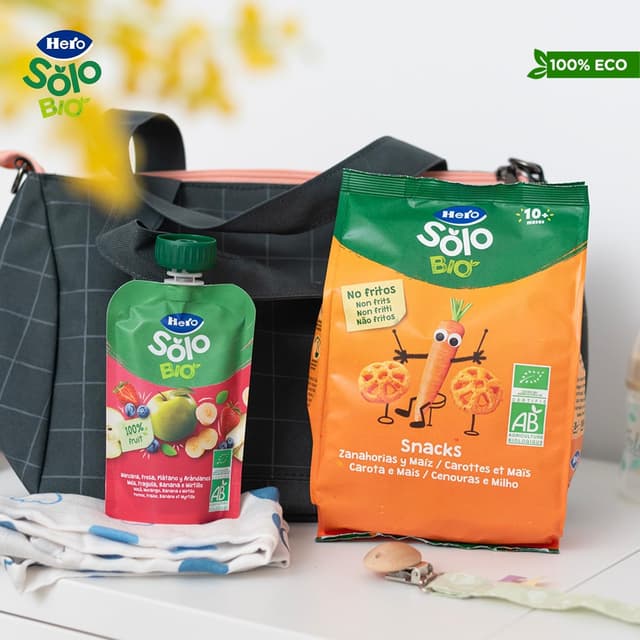 Thumbnail 6 de Hero Solo - Snacks de Zanahorias y Maíz 🌱, BIO, 6x40 g