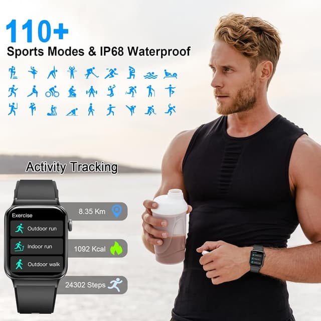 Thumbnail 1 de 2026 Smart Watch 1.85 inch fitness tracker