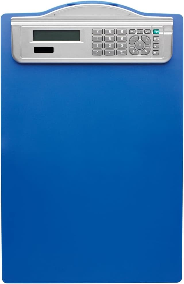 Detalle de Alco-Albert 5518-15 porte-bloc DIN A4 avec calculatrice solaire