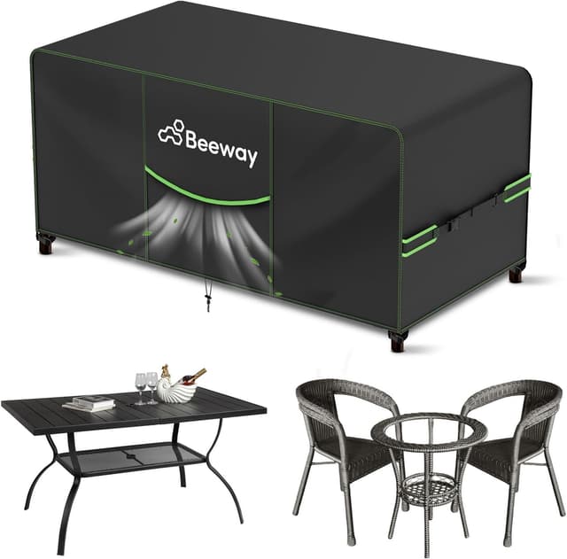 Detalle de BEEWAY cover for garden furniture, 420D