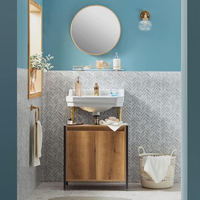 Thumbnail 1 de SoBuy Meuble sous Lavabo 60x60x30 cm