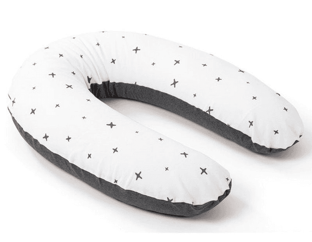 Imagen de Babymoov Doomoo Cojín de Maternidad Gris con Estrellas 💤 en OfertitasTOP