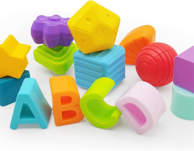 Thumbnail 6 de DQMOON Montessori shape sorter cube toy for 1–2 year olds
