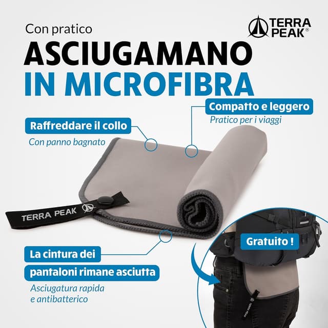 Detalle 2 de Terra Peak Bastoncini trekking in carbonio 220 g